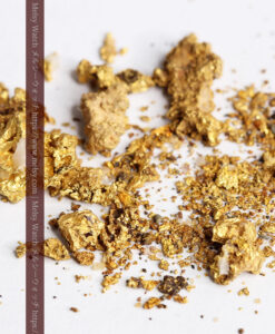 3.83gの砂金から小粒サイズまでの個人採掘家の自然金-G0494-8