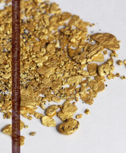 2.97gの小さな砂金・薄片金 ビクトリア州OMEO産-G0495-2