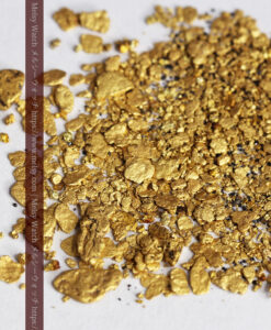 2.97gの小さな砂金・薄片金 ビクトリア州OMEO産-G0495-4