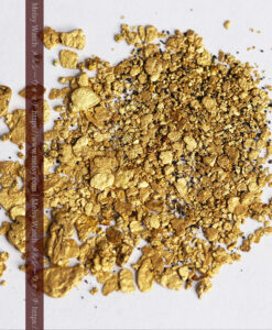 2.97gの小さな砂金・薄片金 ビクトリア州OMEO産-G0495-5