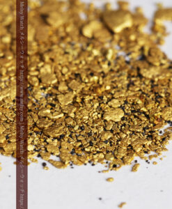 2.97gの小さな砂金・薄片金 ビクトリア州OMEO産-G0495-6