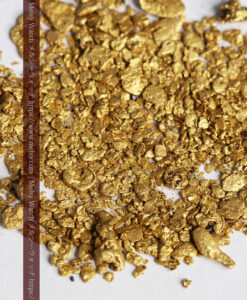 2.50gの小さな砂金・薄片金 クイーンズランド州産-G0496-3