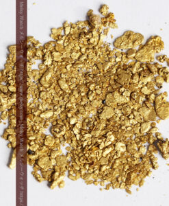 2.50gの小さな砂金・薄片金 クイーンズランド州産-G0496-5