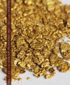 2.50gの小さな砂金・薄片金 クイーンズランド州産-G0496-6