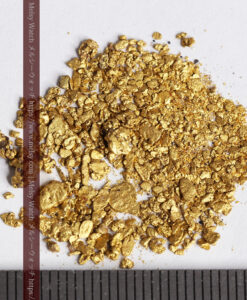 2.82gの小さな砂金・薄片金 クイーンズランド州産-G0497-10