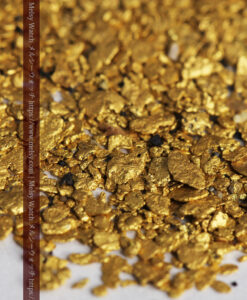 2.32gの小さな砂金・薄片金 ビクトリア州OMEO産-G0498-8