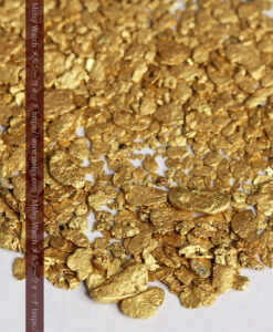 3.07gの小さな砂金・薄片金 ビクトリア州Mitta Mitta産-G0499-3