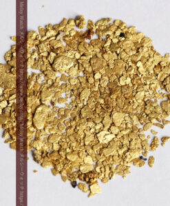3.07gの小さな砂金・薄片金 ビクトリア州Mitta Mitta産-G0499-5