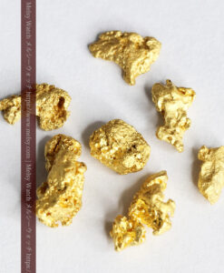 2.20gの個性的な粒のビクトリア州産自然金-G0502-4