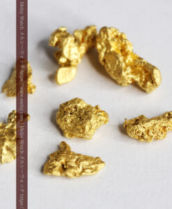 2.20gの個性的な粒のビクトリア州産自然金-G0502-7