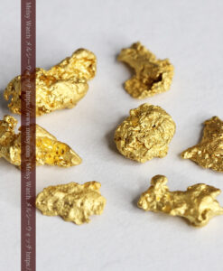 2.20gの個性的な粒のビクトリア州産自然金-G0502-8