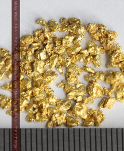 4gの小さな粒のビクトリア州産自然金-G0503-10