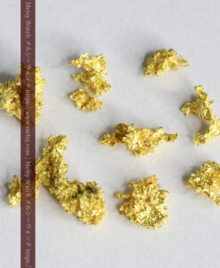 1.85gのトゲトゲの小さな粒のビクトリア州産自然金-G0504-10