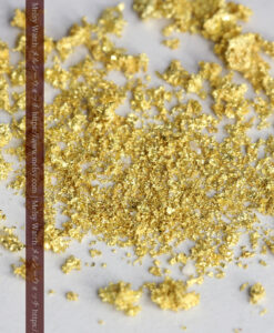 1.36gの細かな砂金と小さな粒のビクトリア州産自然金-G0505-5