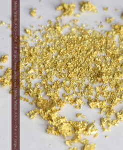 1.36gの細かな砂金と小さな粒のビクトリア州産自然金-G0505-7