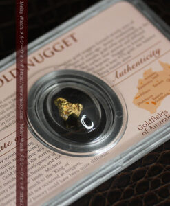 4gの西オーストラリア州パース造幣局が販売したお墨付きの自然金-G0508-3