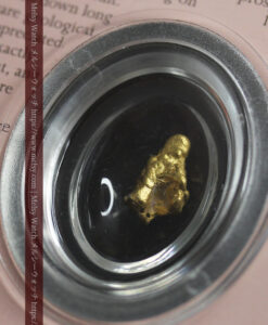 4gの西オーストラリア州パース造幣局が販売したお墨付きの自然金-G0508-7