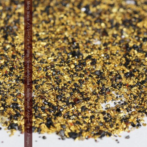 6.11gの砂金・小さな粒の意図的な良選別のビクトリア州産自然金-G0509-1