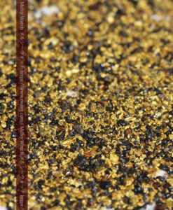 6.11gの砂金・小さな粒の意図的な良選別のビクトリア州産自然金-G0509-3