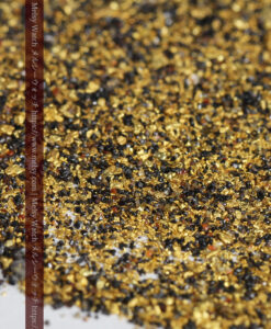 6.11gの砂金・小さな粒の意図的な良選別のビクトリア州産自然金-G0509-4