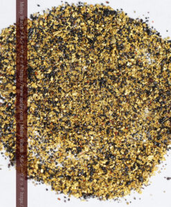 6.11gの砂金・小さな粒の意図的な良選別のビクトリア州産自然金-G0509-9