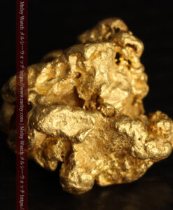 2.69gのコロコロとした愛嬌のある形の自然金-G0510-11