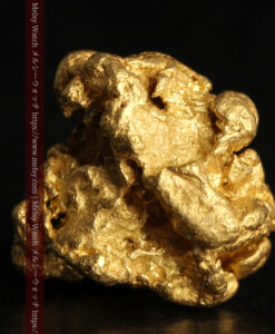 2.69gのコロコロとした愛嬌のある形の自然金-G0510-2