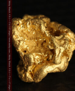 2.69gのコロコロとした愛嬌のある形の自然金-G0510-9