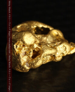 2.40gの燃え上がる炎のような形をした自然金-G0512-12