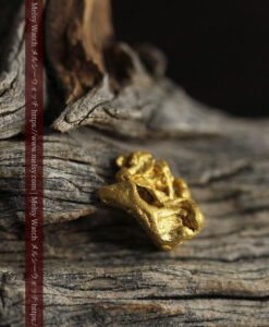 2.40gの燃え上がる炎のような形をした自然金-G0512-14
