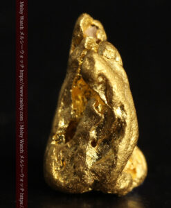 2.40gの燃え上がる炎のような形をした自然金-G0512-4