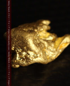 2.40gの燃え上がる炎のような形をした自然金-G0512-5