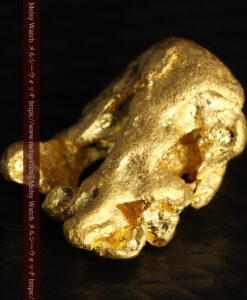 2.40gの燃え上がる炎のような形をした自然金-G0512-7