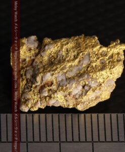 3.61gの小さな石英や金の面など複雑な組成が楽しめる自然金-G0515-13