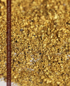 3.07gの小さな砂金・薄片金 ビクトリア州OMEO産 - 自然金と金塊
