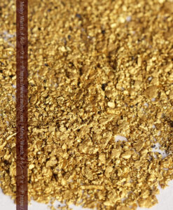 3.07gの小さな砂金・薄片金 ビクトリア州OMEO産-G0517-8