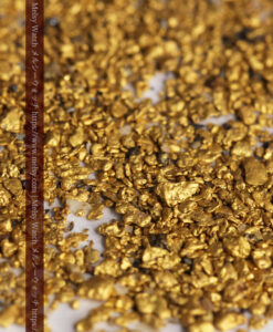 2.85gの砂金・薄片金 ニューサウスウェールズ州Stuart Town産-G0518-8