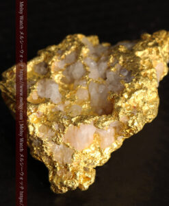 23.01gの西オーストラリア州の塩湖から採掘された美しい大粒の自然金-G0521-11