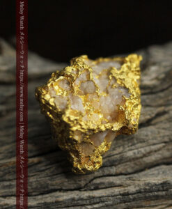 23.01gの西オーストラリア州の塩湖から採掘された美しい大粒の自然金-G0521-13