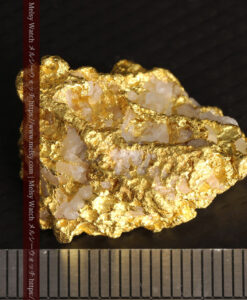 23.01gの西オーストラリア州の塩湖から採掘された美しい大粒の自然金-G0521-16