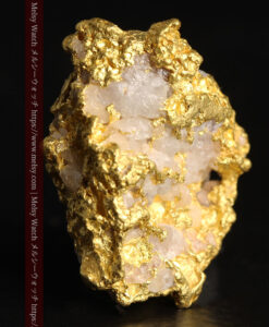 23.01gの西オーストラリア州の塩湖から採掘された美しい大粒の自然金-G0521-4