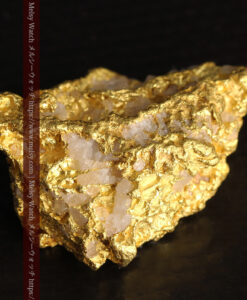 23.01gの西オーストラリア州の塩湖から採掘された美しい大粒の自然金-G0521-5