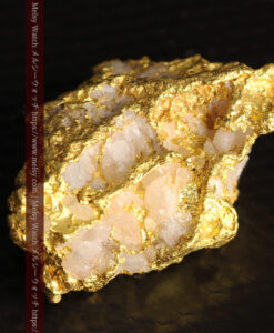 23.01gの西オーストラリア州の塩湖から採掘された美しい大粒の自然金-G0521-7