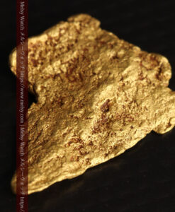 3.04gの薄く尖った鏃のような自然金-G0526-6