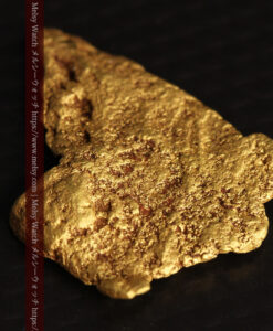 3.04gの薄く尖った鏃のような自然金-G0526-9