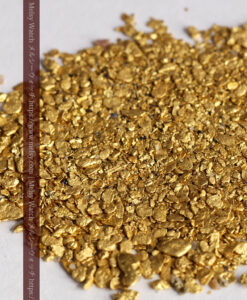 3.52gの小さな砂金・薄片金 ビクトリア州 オーストラリア産-G0532-3