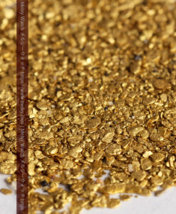 3.52gの小さな砂金・薄片金 ビクトリア州 オーストラリア産-G0532-6