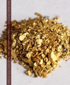 3.52gの小さな砂金・薄片金 ビクトリア州 オーストラリア産-G0532-9