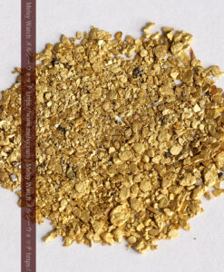 3.16gの小さな砂金・薄片金 ビクトリア州 オーストラリア産-G0533-10