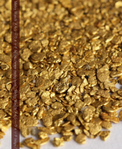 3.16gの小さな砂金・薄片金 ビクトリア州 オーストラリア産-G0533-3